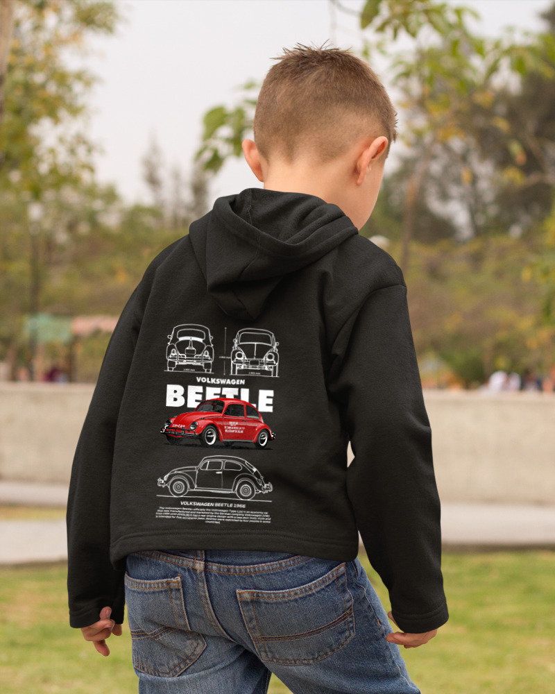Φούτερ με κουκούλα Παιδικό - Beetle - Image 1