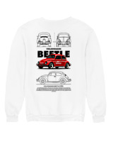 Φούτερ χωρίς κουκούλα Γυναικείο - Beetle - Color Thumbnail 'Ασπρο