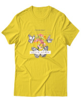 T-Shirt Αντρικό - Begin Again - Color Thumbnail Χρυσό Κίτρινο