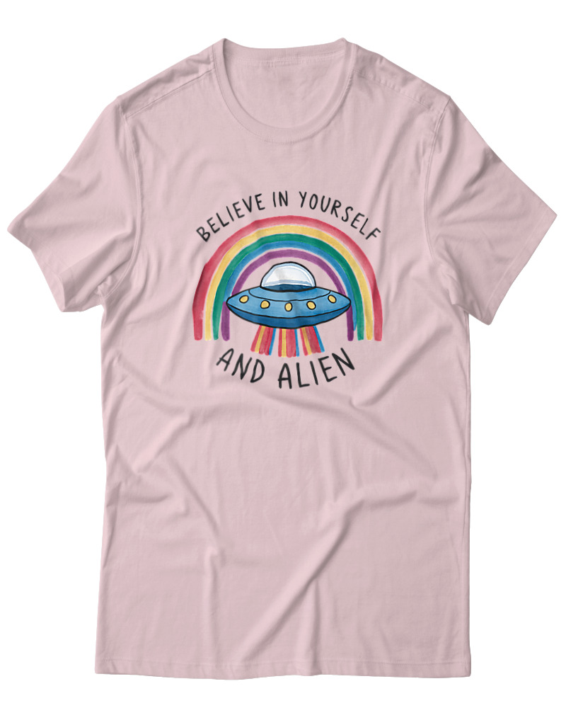 Believe In Yourself And Alien - Image 0