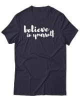 T-Shirt Αντρικό - Believe In Yourself - Color Thumbnail Σκούρο Μπλε
