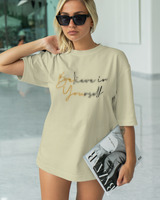 T-Shirt Classic - Believe In Yourself - Color Thumbnail SAGE GREEN