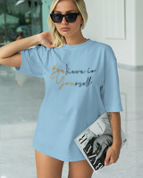 T-Shirt Classic - Believe In Yourself - Color Thumbnail SKY BLUE