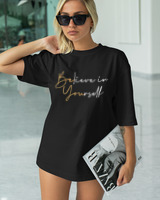 T-Shirt Classic - Believe In Yourself - Color Thumbnail BLACK