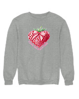 Φούτερ χωρίς κουκούλα Γυναικείο - Berry Much - Color Thumbnail Γκρι Μελανζέ