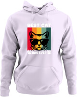 Φούτερ με κουκούλα - Best Cat Dad Ever - Color Thumbnail Lilac