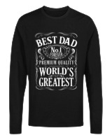Μακρυμάνικο Μακό Αντρικό - Best Dad - Color Thumbnail Μαύρο