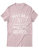 T-Shirt  Γυναικείο - Best Dad - Color Thumbnail Απαλό Ροζ