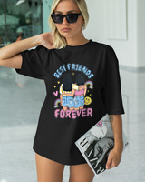 T-Shirt Classic - Best Friends Forever - Color Thumbnail BLACK