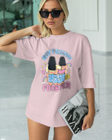 T-Shirt Classic - Best Friends Forever - Color Thumbnail PALE PINK