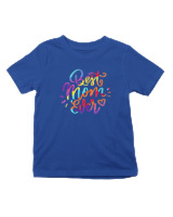 T-Shirt  Παιδικό - Best Mom Ever - Color Thumbnail Μπλε Ρουά
