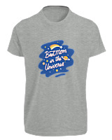 T-Shirt Fit Αντρικό - Best Mom In The Universe - Color Thumbnail Γκρι Μελανζέ