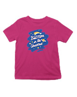 T-Shirt  Παιδικό - Best Mom In The Universe - Color Thumbnail Φουξια