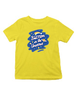 T-Shirt  Παιδικό - Best Mom In The Universe - Color Thumbnail Κίτρινο
