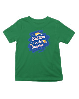 T-Shirt  Παιδικό - Best Mom In The Universe - Color Thumbnail Πράσινο