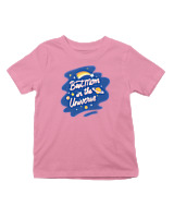 T-Shirt  Παιδικό - Best Mom In The Universe - Color Thumbnail Ροζ
