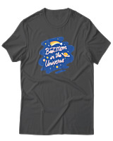 T-Shirt  Γυναικείο - Best Mom In The Universe - Color Thumbnail Ανθρακί