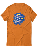 T-Shirt  Γυναικείο - Best Mom In The Universe - Color Thumbnail Πορτοκαλί