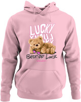 Φούτερ με κουκούλα - Best Of Luck - Color Thumbnail Pink