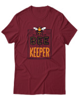 T-Shirt Unisex - Better Be A Keeper - Color Thumbnail Σκούρο Κόκκινο