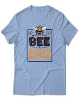 T-Shirt Unisex - Better Be A Keeper - Color Thumbnail Γαλάζιο
