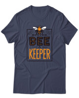 T-Shirt Unisex - Better Be A Keeper - Color Thumbnail Μπλε Γκρι