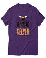 T-Shirt Unisex - Better Be A Keeper - Color Thumbnail Σκούρο Μωβ