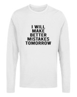Μακρυμάνικο Μακό Αντρικό - Better Mistakes Tomorrow - Color Thumbnail 'Ασπρο