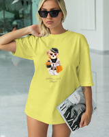 T-Shirt Classic - Beverly Hills Style - Color Thumbnail LIGHT YELLOW