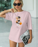 T-Shirt Classic - Beverly Hills Style - Color Thumbnail PALE PINK