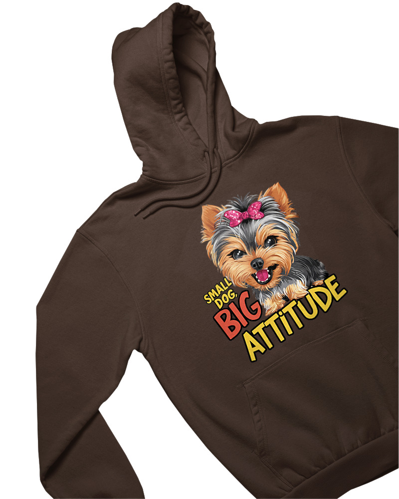 Φούτερ με κουκούλα - Big Attitude - Image 1