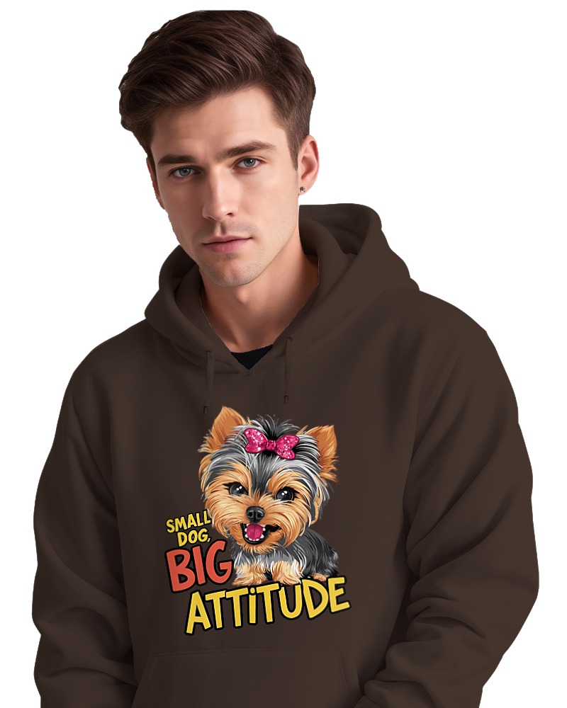 Φούτερ με κουκούλα - Big Attitude - Image 2