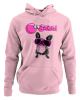 Φούτερ με κουκούλα - Big Babol - Color Thumbnail Pink