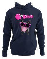 Φούτερ με κουκούλα - Big Babol - Color Thumbnail Navy Blue
