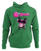 Φούτερ με κουκούλα - Big Babol - Color Thumbnail Kelly Green