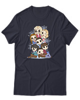 T-Shirt Αντρικό - Big Bang Theory - Color Thumbnail Σκούρο Μπλε