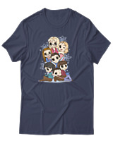 T-Shirt Αντρικό - Big Bang Theory - Color Thumbnail Μπλε Γκρι
