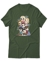 T-Shirt Αντρικό - Big Bang Theory - Color Thumbnail Κυπαρισσί