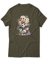T-Shirt Αντρικό - Big Bang Theory - Color Thumbnail Χακί