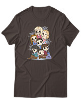 T-Shirt Αντρικό - Big Bang Theory - Color Thumbnail Καφέ
