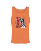 Αμάνικο Μπλουζάκι Αντρικό - Big Dog Bigger Attitude - Color Thumbnail Peach