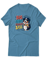 T-Shirt Αντρικό - Big Fluff - Color Thumbnail Τιρκουάζ