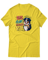 T-Shirt Αντρικό - Big Fluff - Color Thumbnail Χρυσό Κίτρινο