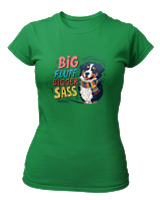 T-Shirt Στενή Γραμμή - Big Fluff - Color Thumbnail Πράσινο