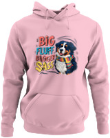 Φούτερ με κουκούλα - Big Fluff - Color Thumbnail Pink