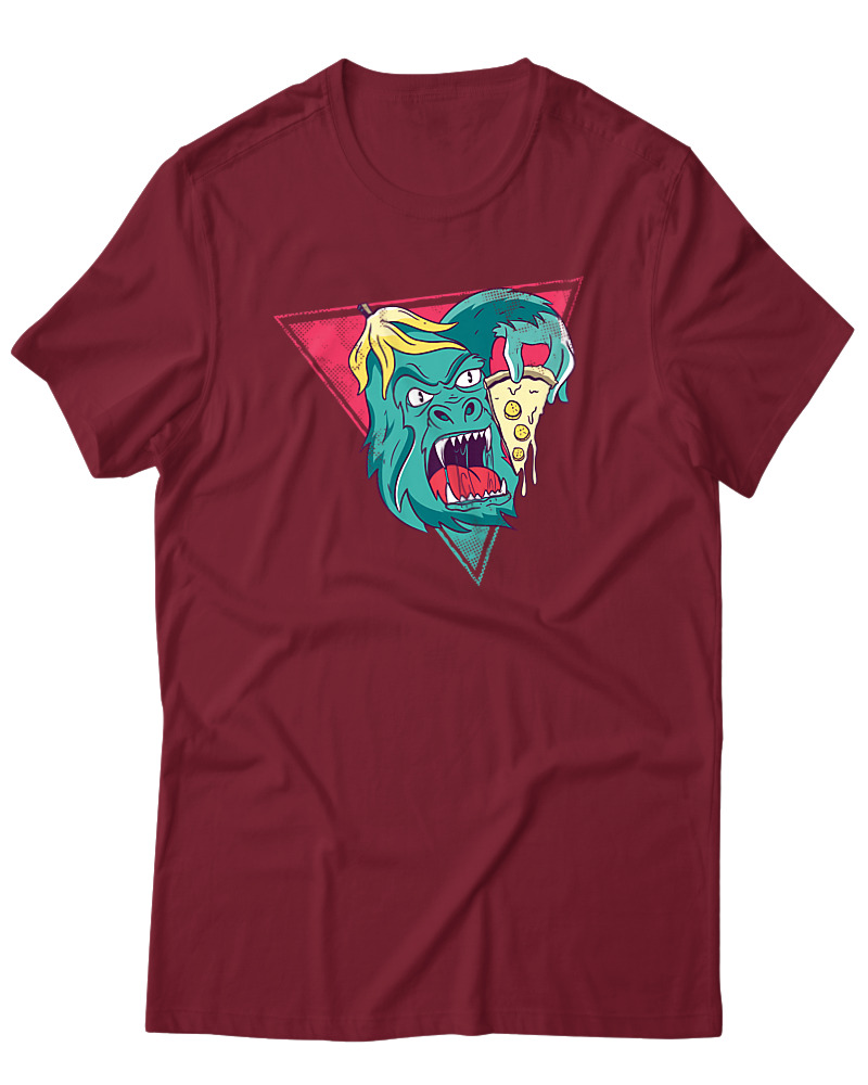 Big Foot Eating Pizza - Image 0