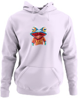 Φούτερ με κουκούλα - Big Frog - Color Thumbnail Lilac