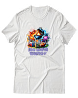 T-Shirt Αντρικό - Big Game Energy - Color Thumbnail Άσπρο