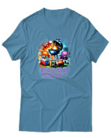 T-Shirt Αντρικό - Big Game Energy - Color Thumbnail Τιρκουάζ