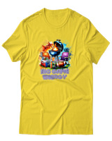 T-Shirt Αντρικό - Big Game Energy - Color Thumbnail Χρυσό Κίτρινο